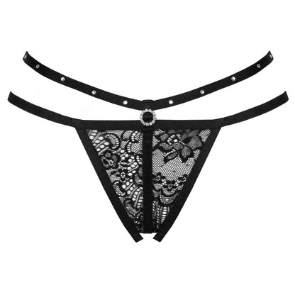 LIVCO CORSETTI FASHION - NOMADE STRING SANS FOURRURE NOIR