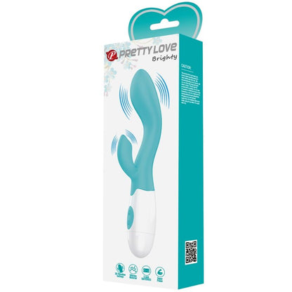 PRETTY LOVE - BRIGHTY G-SPOT VIBRATOR AQUA GREEN