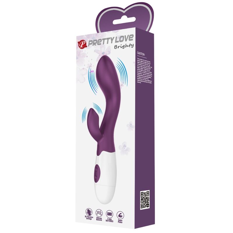 PRETTY LOVE - VIBRATEUR POINT G LUMINEUX VIOLET