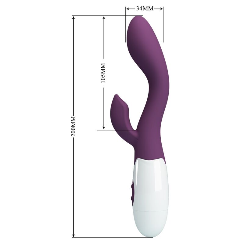 PRETTY LOVE - VIBRATEUR POINT G LUMINEUX VIOLET