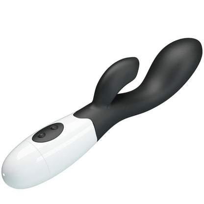 PRETTY LOVE - VIBRADOR PUNTO G BRILLANTE NEGRO