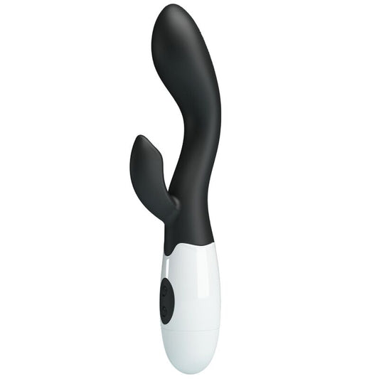 PRETTY LOVE - VIBRADOR PUNTO G BRILLANTE NEGRO