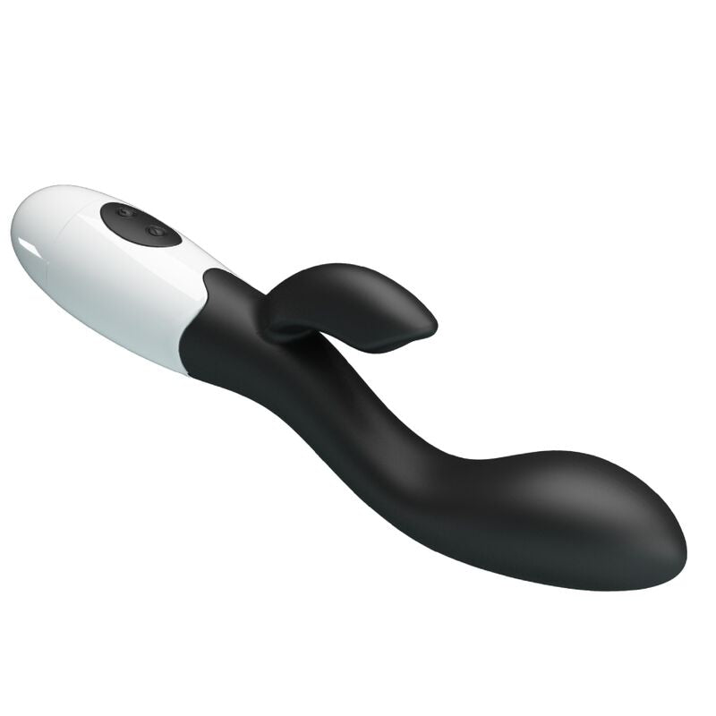 PRETTY LOVE - VIBRADOR PUNTO G BRILLANTE NEGRO