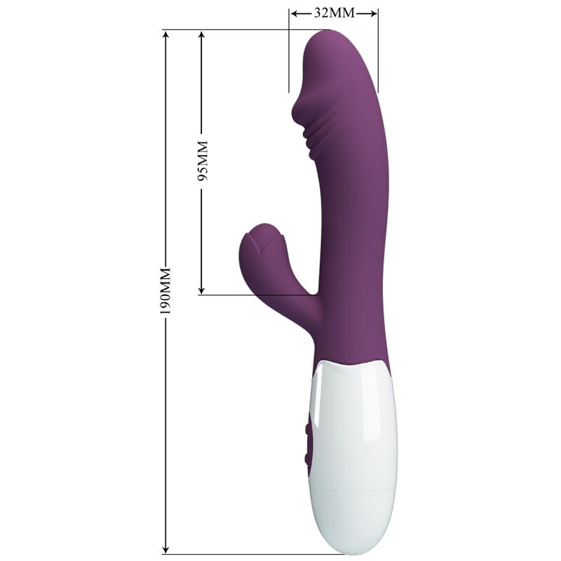 PRETTY LOVE - VIBRATEUR POINT G SNAPPY VIOLET