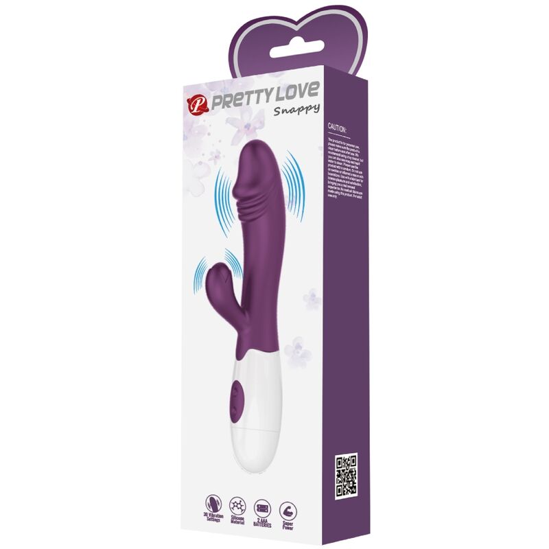 PRETTY LOVE - VIBRATEUR POINT G SNAPPY VIOLET