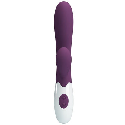 PRETTY LOVE - VIBRADOR ALVIS RABBIT Y PUNTO G MORADO