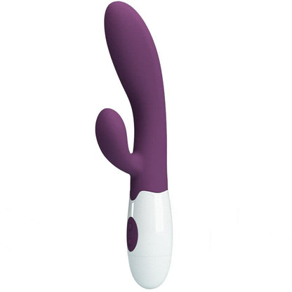 PRETTY LOVE - VIBRADOR ALVIS RABBIT Y PUNTO G MORADO