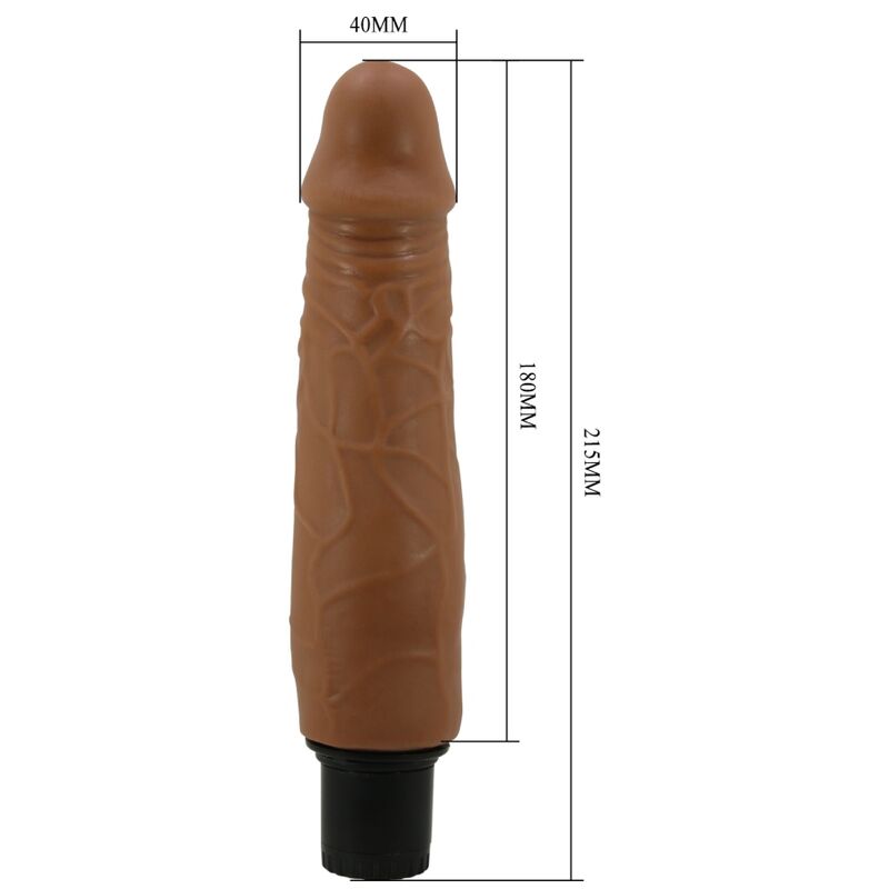 PRETTY LOVE - WALDORF REALISTIC VIBRATOR 18 CM -O- 4 CM