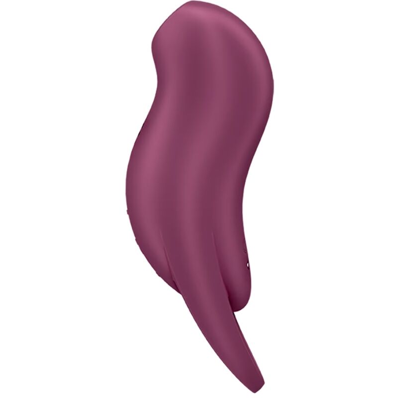 SATISFYER - STIMULATEUR DE CLITORIS POCKET PRO 1 GRENAT