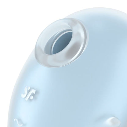 SATISFYER - CUTIE GHOST LAY-ON VIBRATOR LIGHT BLUE