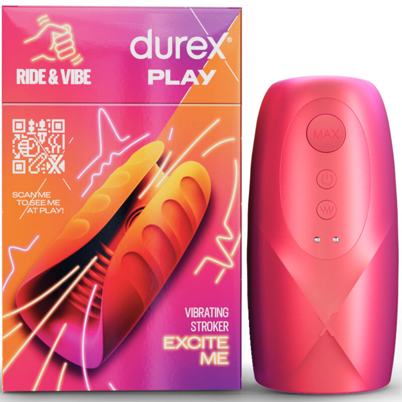 DUREX - TOY RIDE &amp; VIBE VIBRATEUR MASTURBATEUR