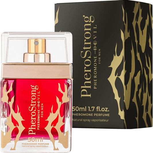 PHEROSTRONG - PERFUME CON FEROMONAS DEVIL PARA HOMBRES 50 ML