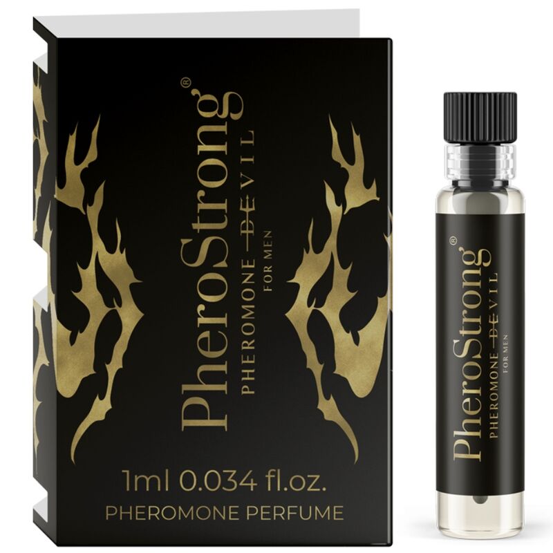 PHEROSTRONG - PERFUME DE FEROMONAS DEVIL PARA HOMBRES 1 ML