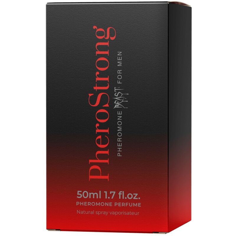 PERFUME PREROMONE BESTIA PARA HOMBRE PHEROSTRONG 50 ML