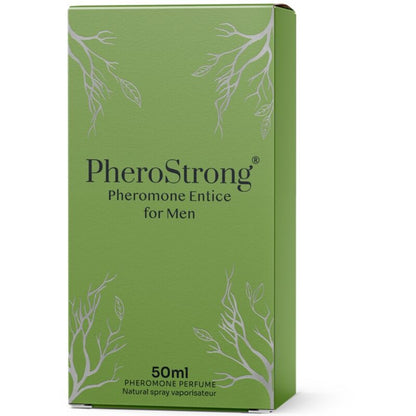 PHEROSTRONG - PERFUME CON FEROMONAS ENTICE PARA HOMBRES 50 ML