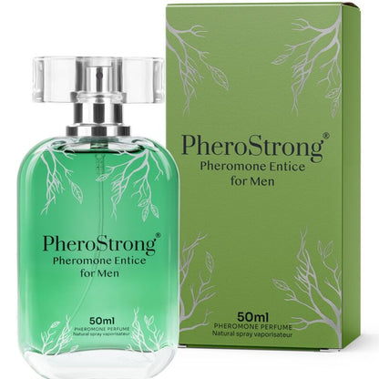 PHEROSTRONG - PERFUME CON FEROMONAS ENTICE PARA HOMBRES 50 ML