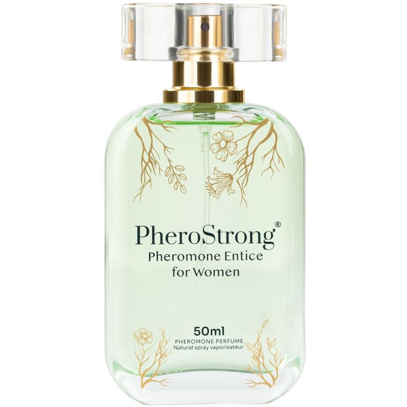 PHEROSTRONG - PERFUME DE FEROMONAS ENTICE PARA MUJER 50 ML