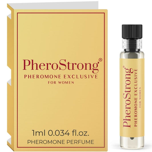 PHEROSTRONG - PERFUME DE FEROMONAS EXCLUSIVO PARA MUJER 1 ML