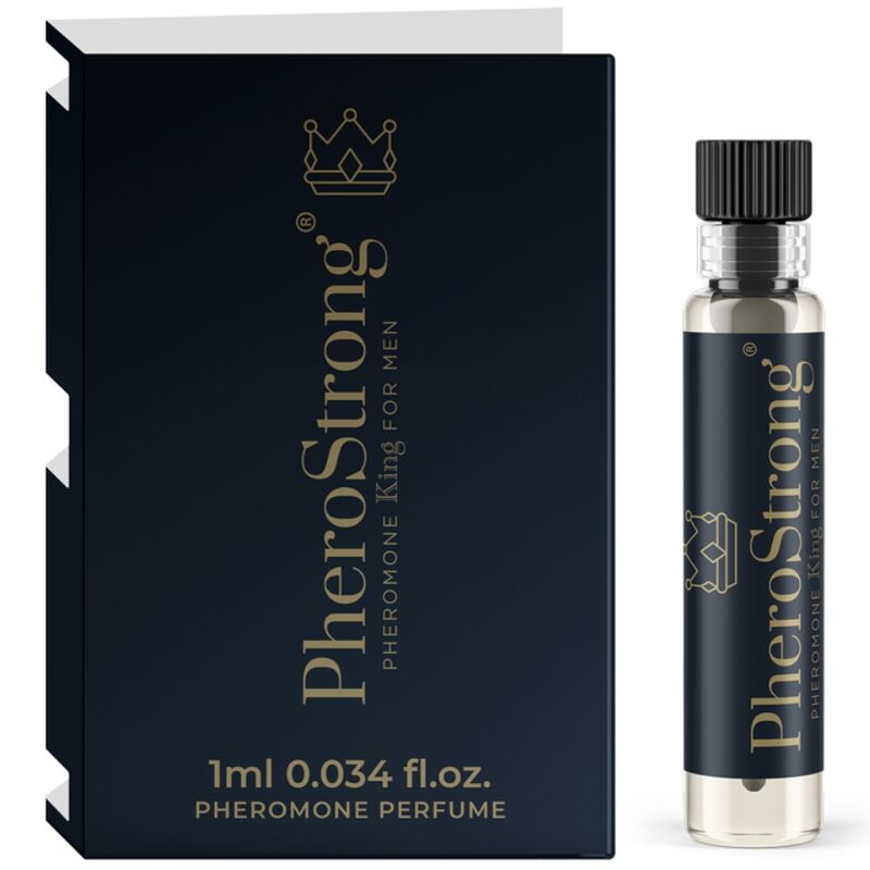 PHEROSTRONG - PARFUM AUX PHÉROMONES KING POUR HOMME 1 ML