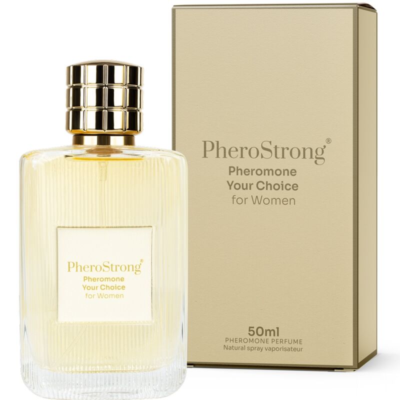 PHEROSTRONG - PERFUME DE FEROMONAS TU ELECCIÓN PARA MUJER 50 ML