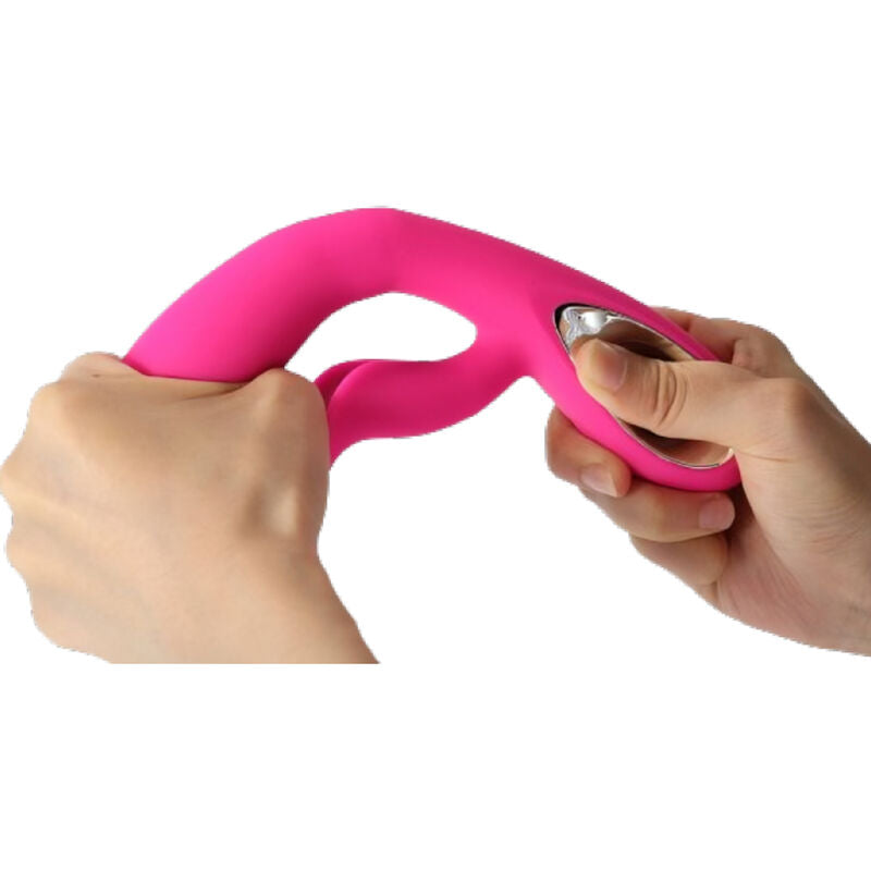 ARMONY - VIBRATEUR ET STIMULATEUR DARO ANNEAU DE TIRAGE FUCHSIA