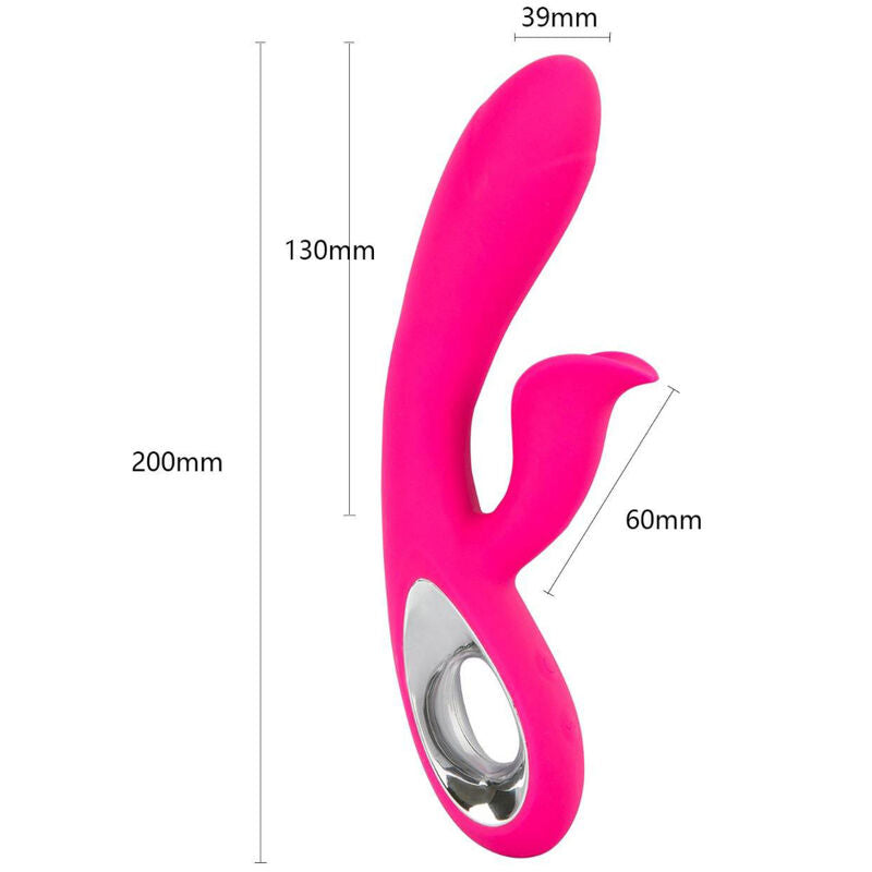 ARMONY - VIBRATEUR ET STIMULATEUR DARO ANNEAU DE TIRAGE FUCHSIA