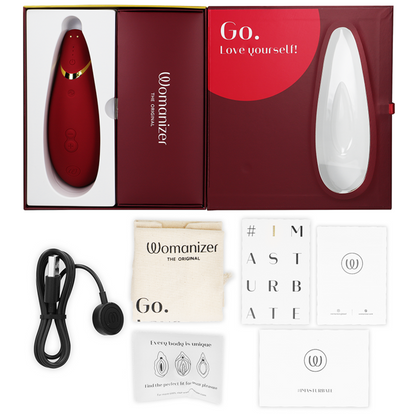 WOMANIZER - STIMULATEUR CLITORISÉ PREMIUM 2 BORDEAUX