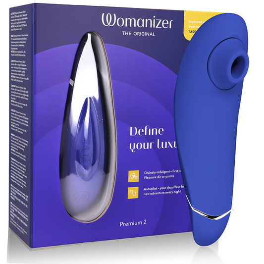 WOMANIZER - STIMULATEUR CLITORISÉ PREMIUM 2 BLEUET