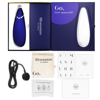 WOMANIZER - ESTIMULADOR DE CLÍTORIS PREMIUM 2 BLUEBERRY