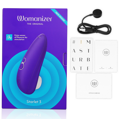 WOMANIZER - ESTIMULADOR DE CLÍTORIS STARLET 3 INDIGO