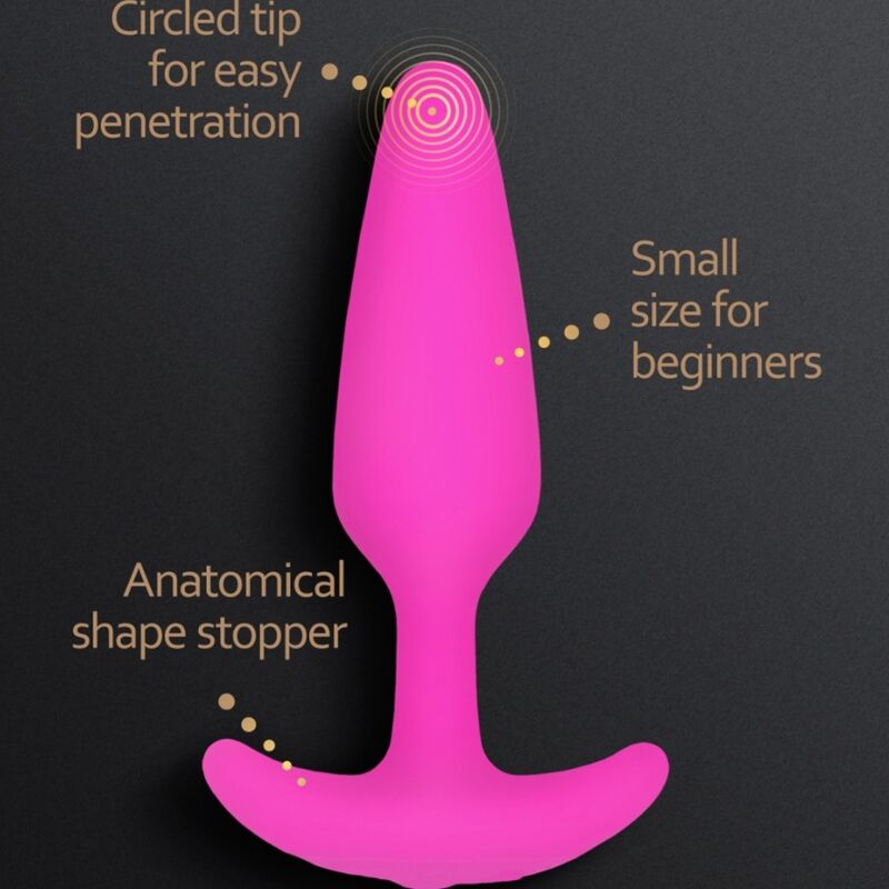 G-VIBE - GPLUG VIBRADOR PLUG ANAL XS FUCSIA