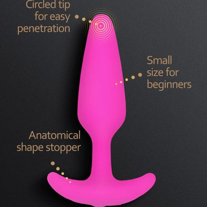 G-VIBE - GPLUG VIBRADOR PLUG ANAL XS FUCSIA