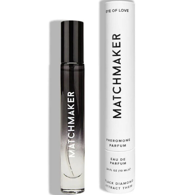 PERFUME CON FEROMONAS OJO DEL AMOR - MATCHMAKER BLACK DIAMOND ATRAELOS 10 ML