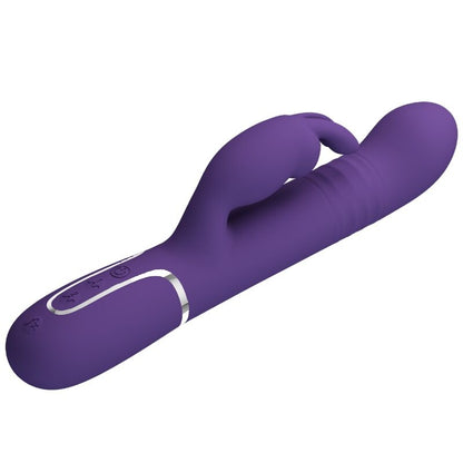 PRETTY LOVE - VIBRADOR CONEJO COALE 4 EN 1 MORADO