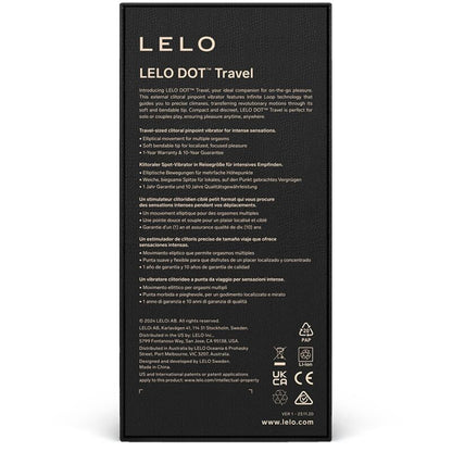 LELO - STIMULATEUR DE CLITORIS DE VOYAGE DOT VIOLET