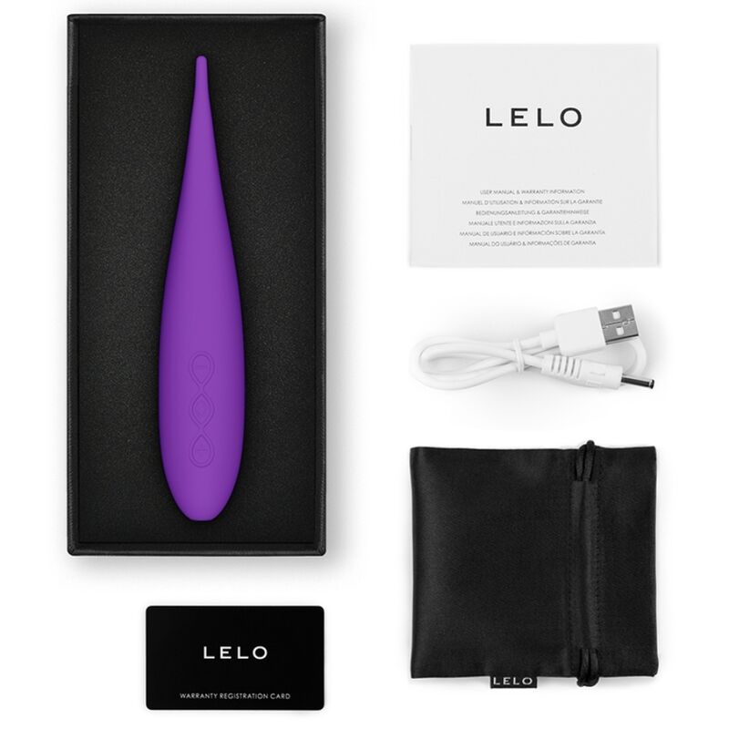 LELO - STIMULATEUR DE CLITORIS DE VOYAGE DOT VIOLET