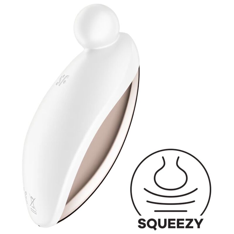 SATISFYER - SPOT ON 2 VIBRADOR DE APOYO BLANCO