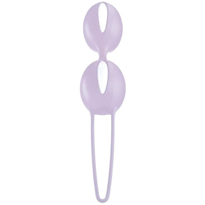 FUN FACTORY - SMARTBALLS DUO PELVIC BALLS BLANCO / LILA PASTEL