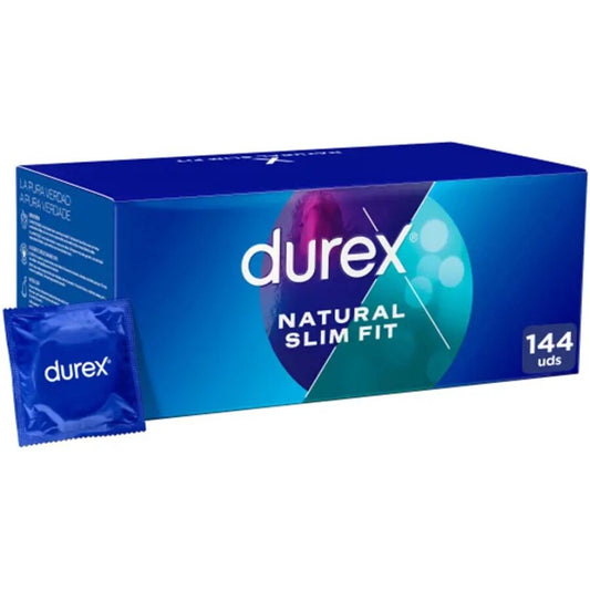 DUREX - NATUREL SLIM FIT BASIC 144 UNITÉS