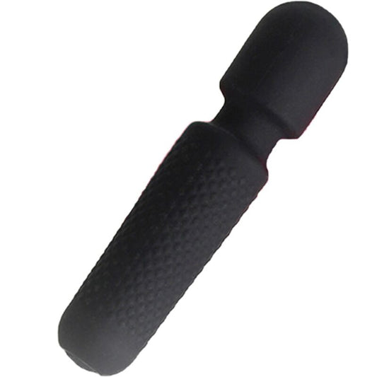 ARMONY - YOUR MAGIC RECHARGEABLE MASSAGER &amp; VIBRATOR 10 VIBRATIONS SILICONE BLACK