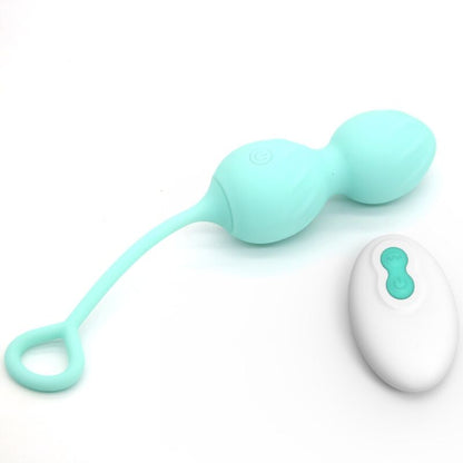 ARMONY - BLOSSOMS VIBRATEUR POIDS VAGINAUX TÉLÉCOMMANDE 10 VIBRATIONS VERT
