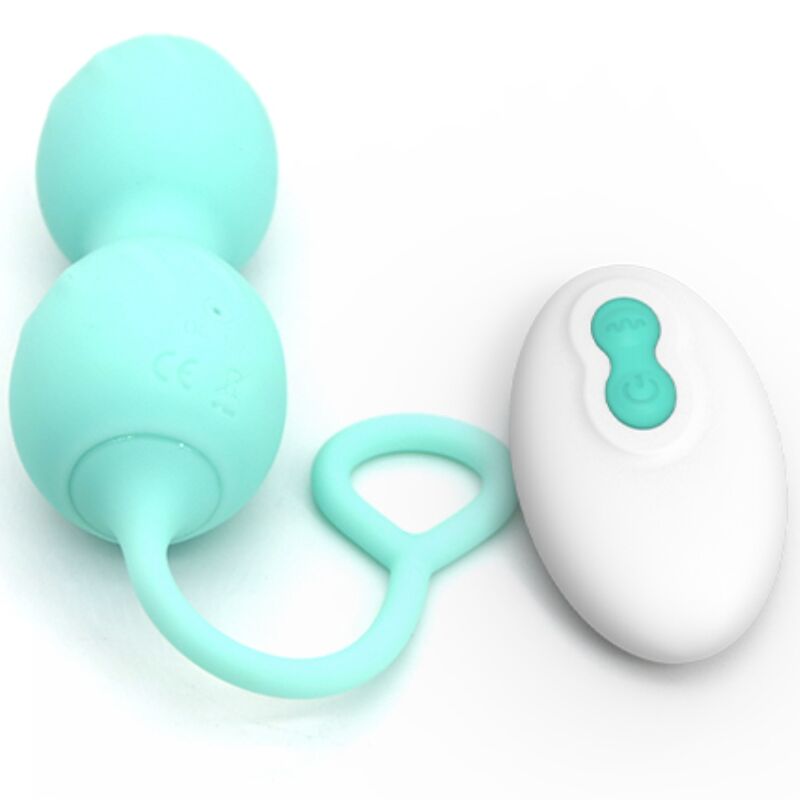ARMONY - BLOSSOMS VIBRATEUR POIDS VAGINAUX TÉLÉCOMMANDE 10 VIBRATIONS VERT
