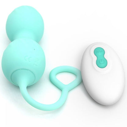 ARMONY - BLOSSOMS VIBRATEUR POIDS VAGINAUX TÉLÉCOMMANDE 10 VIBRATIONS VERT