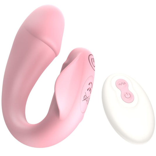 ARMONY - FRESHFUN CICI STRAP-ON VIBRATOR REMOTE CONTROL AND APP 10 VIBRATIONS PINK
