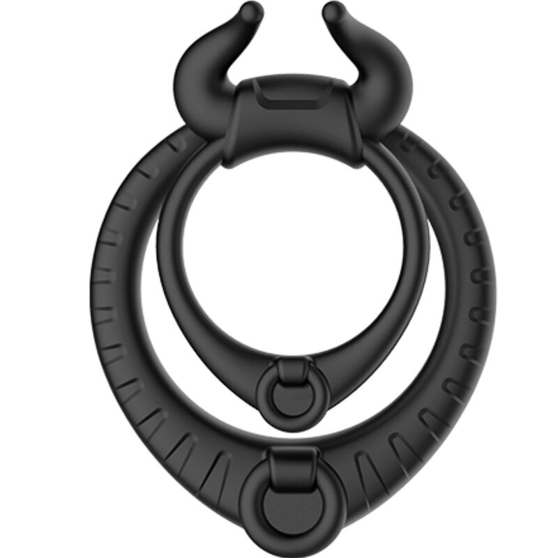 ARMONY - BAGUE NOIRE BULL'S PASSION