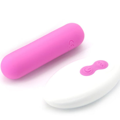 ARMONY - SPLASH JOLINE BULLET VIBRANT EN SILICONE TÉLÉCOMMANDE 10 VIBRATIONS 65 X 15 CM ROSE