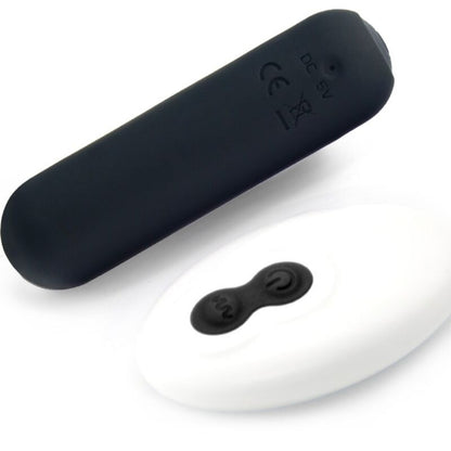 ARMONY - SPLASH JOIE BULLET VIBRANT EN SILICONE TÉLÉCOMMANDE 10 VIBRATIONS 75 X 19 CM NOIR