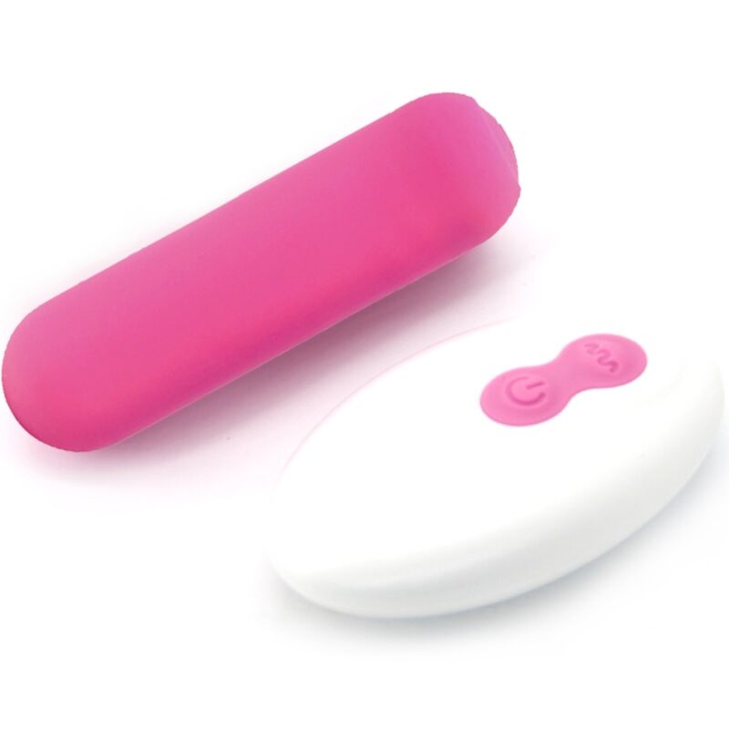 ARMONY - SPLASH JOIE BULLET VIBRANT EN SILICONE TÉLÉCOMMANDE 10 VIBRATIONS 75 X 19 CM ROSE