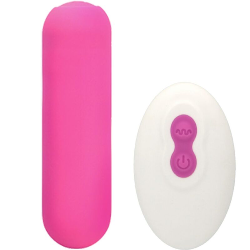 ARMONY - SPLASH JOIE BULLET VIBRANT EN SILICONE TÉLÉCOMMANDE 10 VIBRATIONS 75 X 19 CM ROSE