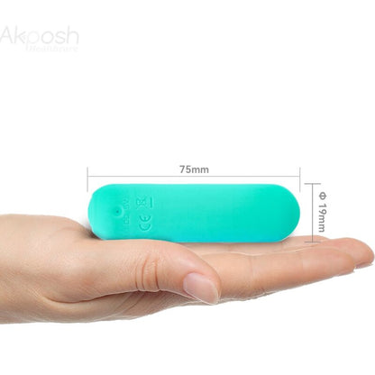 ARMONY - SPLASH JOIE BULLET VIBRANT EN SILICONE TÉLÉCOMMANDE 10 VIBRATIONS 75 X 19 CM VERT